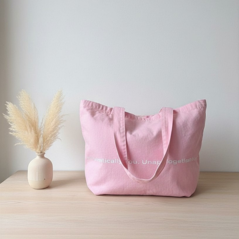 Premium Contrast Shopper — Bold & Functional